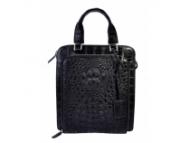 CROCODLE LEATHER ZEL TASARIM EVRAK ANTASI / TMSAH DERS