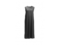 Defile lik Sade Basic Kolsuz Elbise - 06041 - Siyah