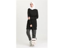 Doa Sade Basic Tunik - 06016 - Siyah