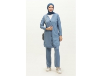 Dmeli V Yakal Sade Basic Eofman Spor kili Takm - 03051 - Mavi