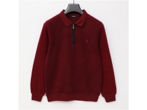 Erkek Polo Yaka Uzun Kol Triko - KPP-2801 - Bordo