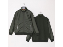 Erkek Ribanal Comfort Fit Rahat Kesim Hafif Mont - MTS-8017 - Zeytuni