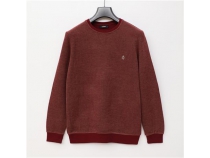 Erkek Uzun Kol Bisiklet Yaka Sweat - DIK-3701 - Bordo