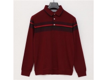 Erkek Uzun Kol Polo Yaka Triko - CZT-136 - Bordo