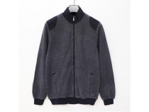 Erkek Uzun Kol Sweater Ceket - MTS-8013 - Lacivert