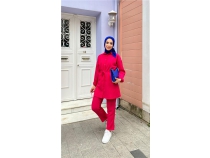 Floria Kollar Lastikli Belden Balamal kili Takm - 71138 - Fuya