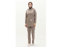 Kaponlu ttl Sade Basic kili Eofman Spor Takm - 03036 - Vizon