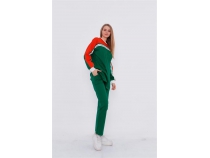Latife erit Detayl kili Takm - 71069 - Benetton Yeil