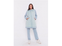 Minimal Kapitoneli Yelekli Spor l Takm - 70060 - Buz Mavisi