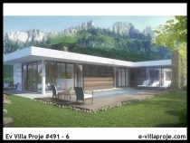 Modern Ev, Villa Projesi - 491-6