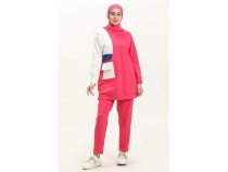 Sfr Yandan Cep Detayl Ribanal kili Eofman Spor Takm - 70086 - Fuya