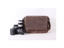 TEXSAS MODEL DSLR KAMERA ANTASI GRAYNISH BROWN