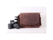 TEXSAS MODEL DSLR KAMERA ANTASI RETRO BROWN