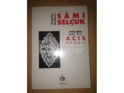 Yargtay Bakan Sami Seluk 1999-2000 Adli Yl A Konumas