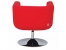 Moda Cafe Koltu�u Yuvarlak Metal Ayakl� - K�rm�z�